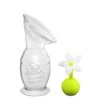 Haakaa Silicone Breast Pump & White Flower Stopper