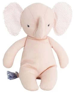 Alimrose Baby Floppy Elephant 25cm Pink