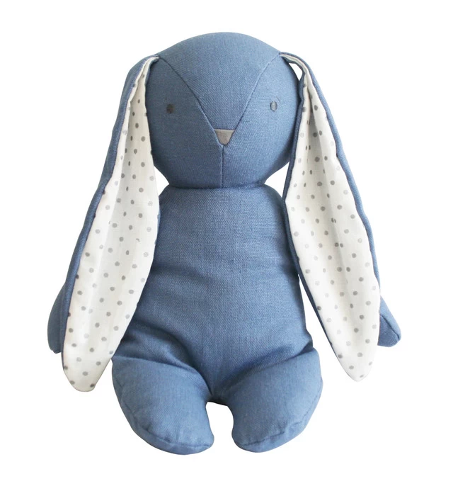 Alimrose Bobby Floppy Bunny 25cm - Chambray Linen