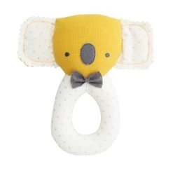 Alimrose Koala Grab Rattle Butterscotch