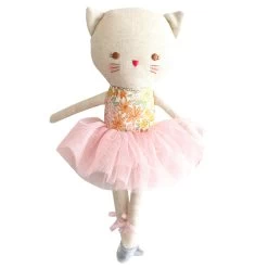 Alimrose Odette Kitty Ballerina 25cm Sweet Marigold