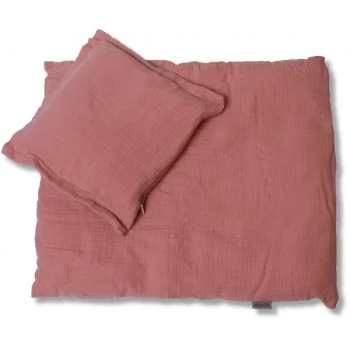 Astrup Doll Bed Bedding Set & Bag Dusky Pink