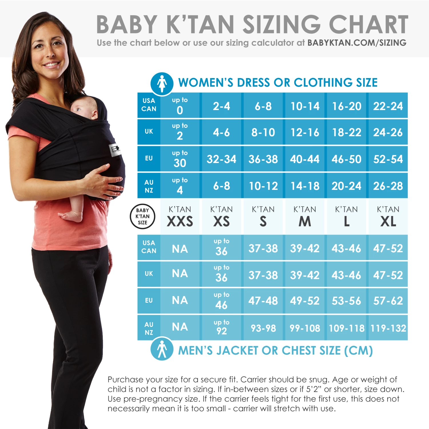 Baby K'tan Breeze Baby Carrier - Image 2