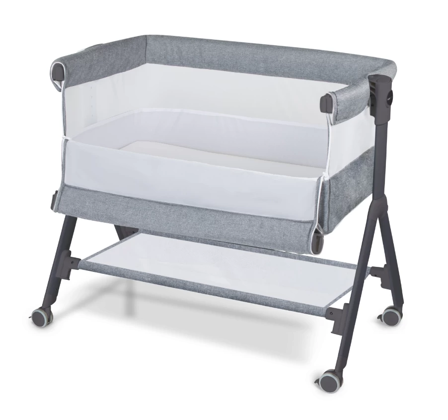BabyRest Aria Bedside Bassinet Graphite - Image 3