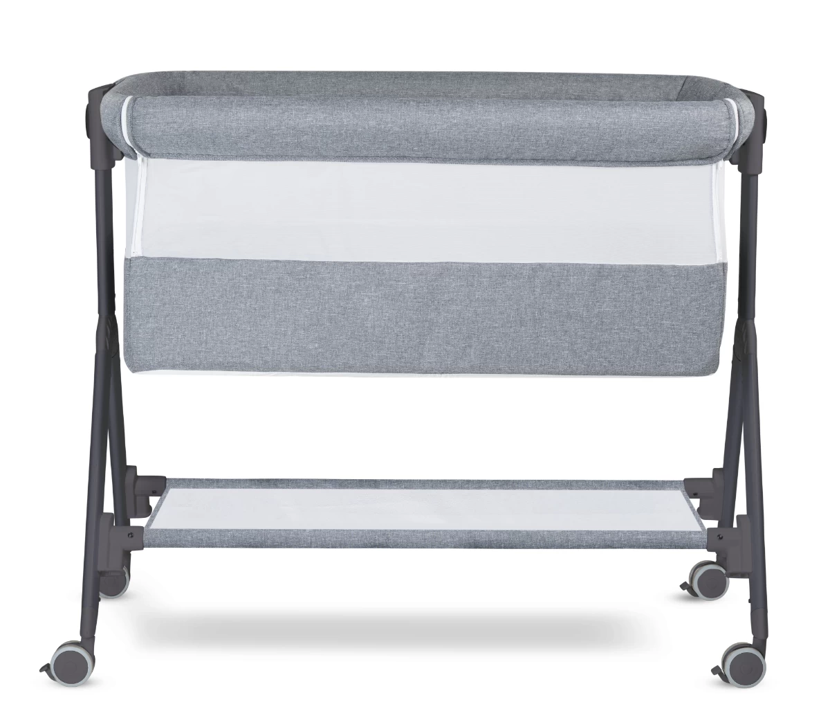 BabyRest Aria Bedside Bassinet Graphite - Image 2