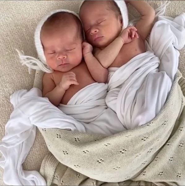 Mini & Me Heirloom Blanket Natural Melange - Image 2