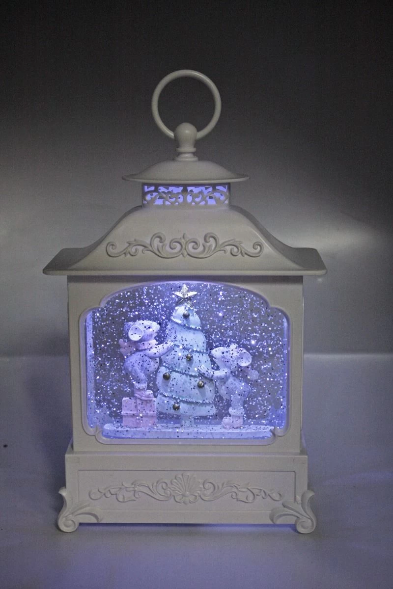 Christmas Mice & Tree Magical Lantern - Image 2