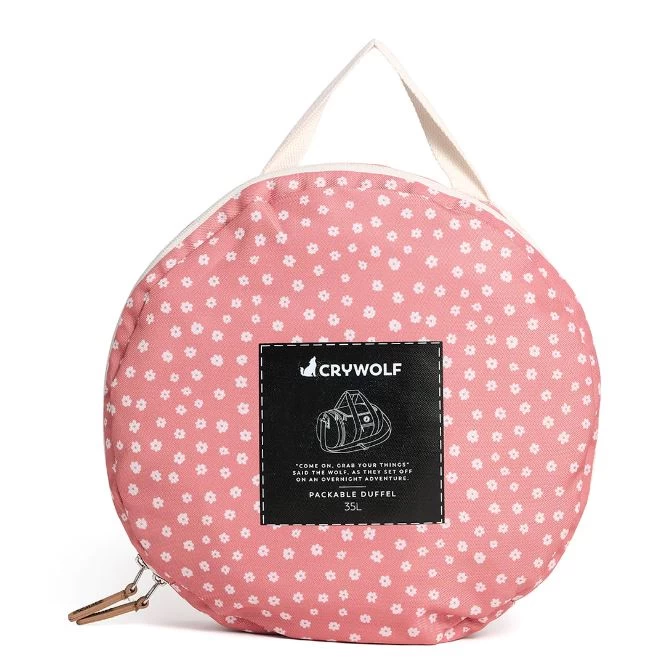 Crywolf Packable Duffel Bag Winter Bloom - Image 2