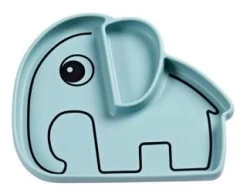 Done By Deer Elphee Silicone Stick & Stay Plate