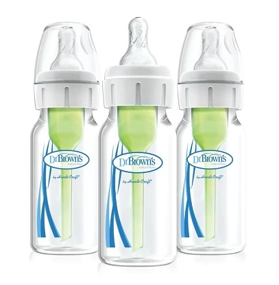 Dr. Brown's Dr Brown's Options+ Narrow Neck Bottle 120ml 3 Pack
