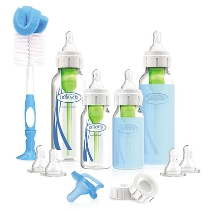 Dr. Brown's Dr Brown's Options+ Narrow Neck Glass Feeding Set