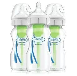 Dr. Brown's Dr Brown's Options+ Wide Neck Bottle 270ml 3 Pack