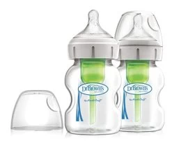 Dr. Brown's Dr Brown's Options+ Wide Neck Glass Bottle 150ml 2 Pack
