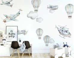 Ginger Monkey Flying High Full Decal Set