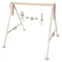 Hess-Spielzeug Baby Play Gym Natural & Pink
