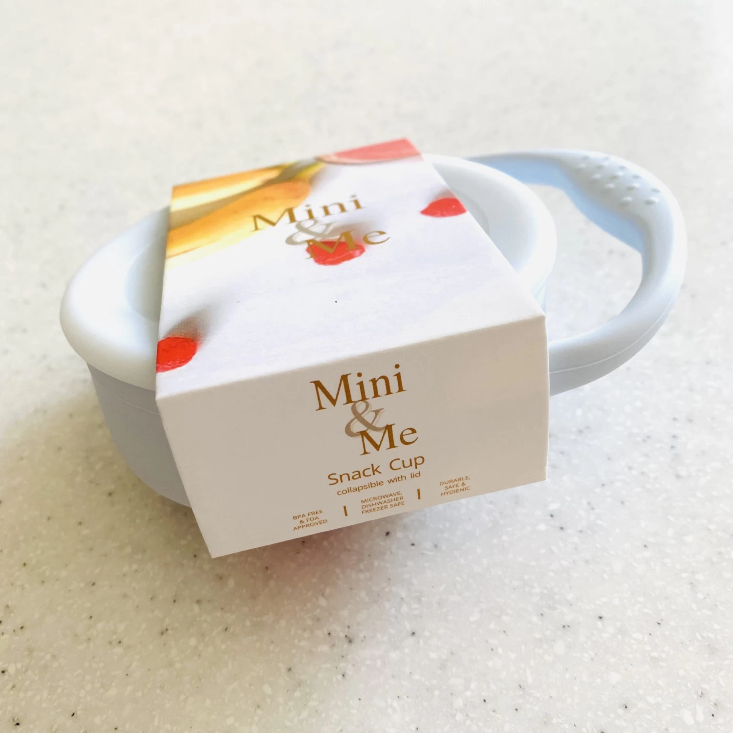 Mini & Me Snack Cup Collapsible With Lid - Image 2