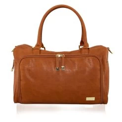 Isoki Double Zip Satchel Amber