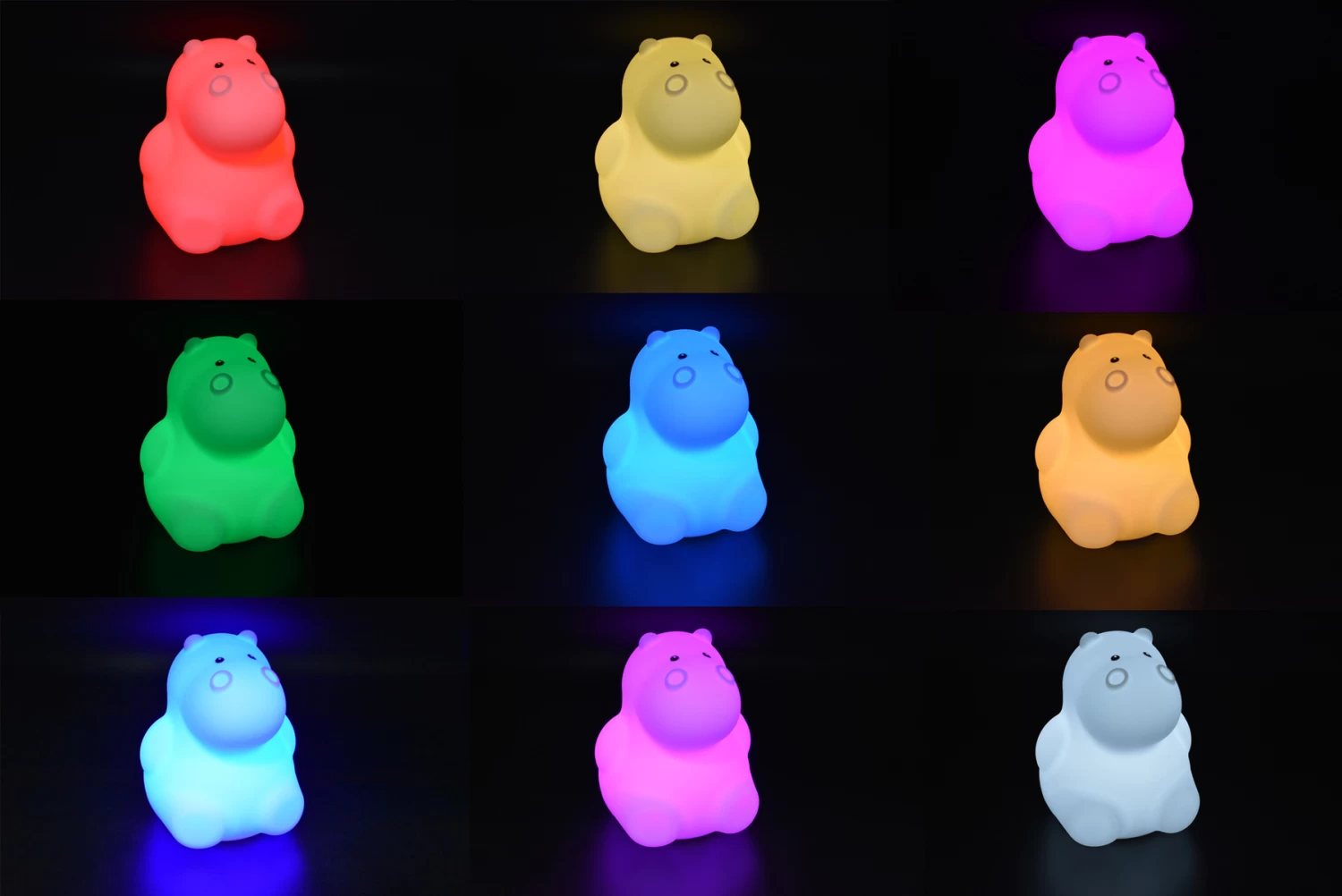 Kaper Kidz Bedtime Buddy Horace The Hippo Light - Image 3