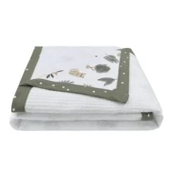 Living Textiles Cot Waffle Blanket Forest Retreat
