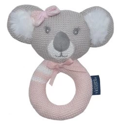 Living Textiles Knitted Rattle Chloe Koala