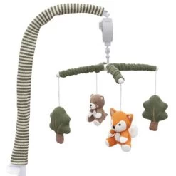 Living Textiles Musical Mobile Set Forest Retreat