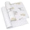 Living Textiles Savanna Babies Jersey Wrap 2pk
