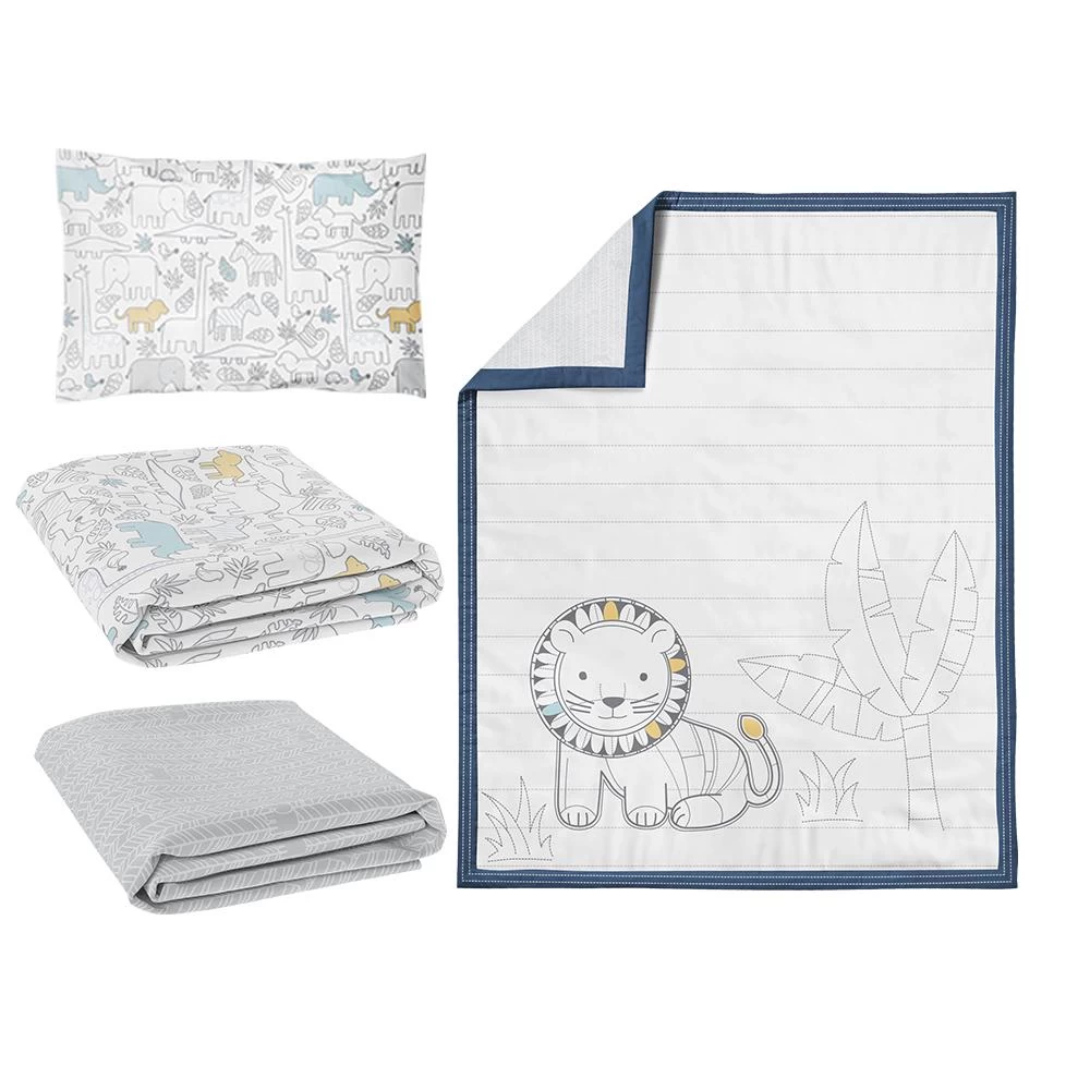 Lolli Living Urban Safari 4 Piece Nursery Set - Image 2