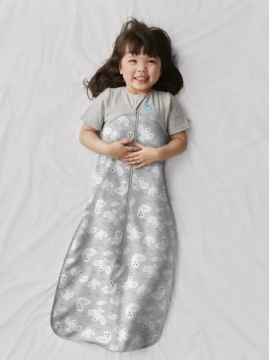 Love To Dream Sleep Bag 1.0 TOG Grey Doves - Image 2
