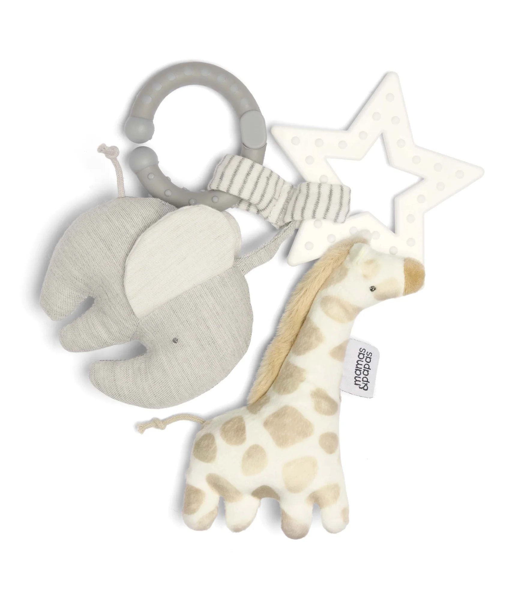 Mamas & Papas Welcome To The World Safari Linkie Soft Toy