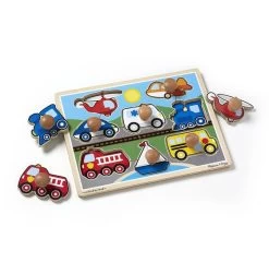 Melissa & Doug Jumbo Knob Puzzle Vehicles