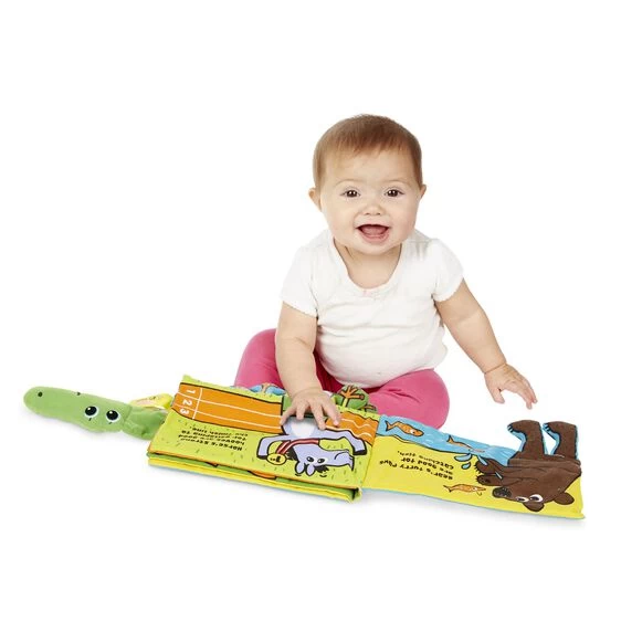 Melissa & Doug Soft Activity Book Whose Feet?