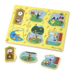 Melissa & Doug Sound Puzzle Nursery Rhymes