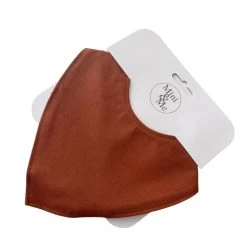 Mini & Me Waterproof Dribble Bib Chestnut