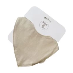 Mini & Me Waterproof Dribble Bib Nude