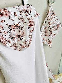 Mini & Me Hooded Towel & Wash Cloth Set Addison