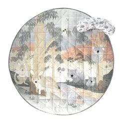 Mister Fly Water Resistant Playmat & Tummy Time Pillow Australiana