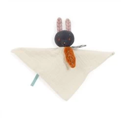 Moulin Roty Apres La Pluie Lune The Rabbit Muslin Comforter