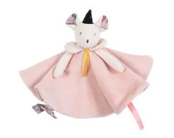 Moulin Roty Il Etait Une Fois Pink Mouse Comforter
