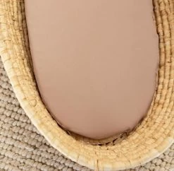 Mulberry Threads Bamboo Fitted Bassinet Sheet Dusk