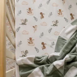 Snuggly Jacks Fitted Cot Sheet Mystique