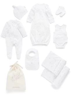 Purebaby Small Hospital Bag Dandelion Bunny Yardage