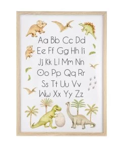 Sailah Lane ABC Poster Dinosaur Land