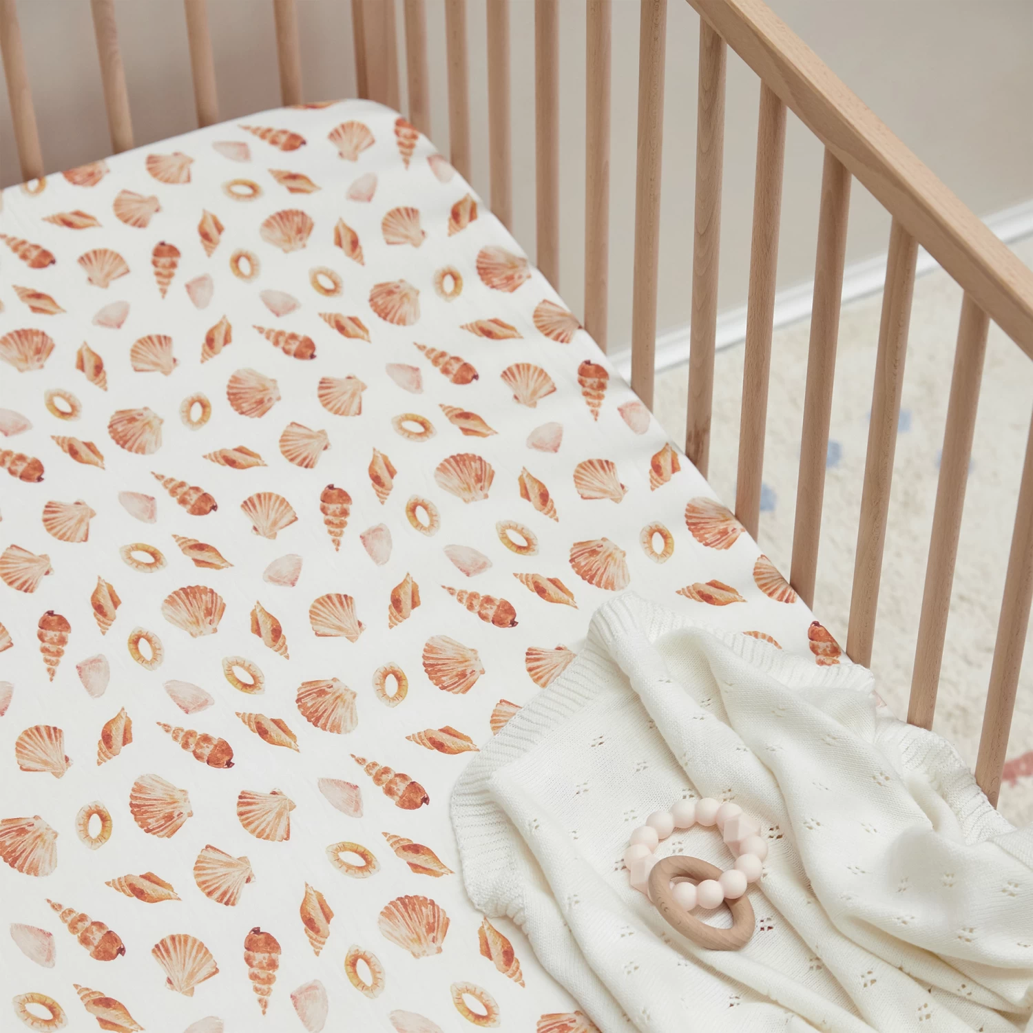 Mulberry Threads Bamboo Jersey Cot Fitted Sheet Shells