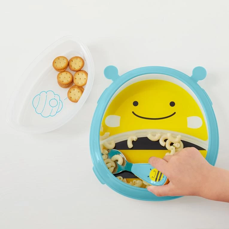Skip Hop Zoo Smart Serve Plate & Bowl