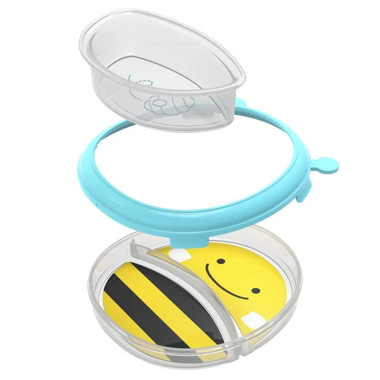 Skip Hop Zoo Smart Serve Plate & Bowl - Image 3