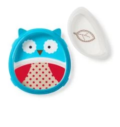 Skip Hop Zoo Smart Serve Plate & Bowl - Image 5