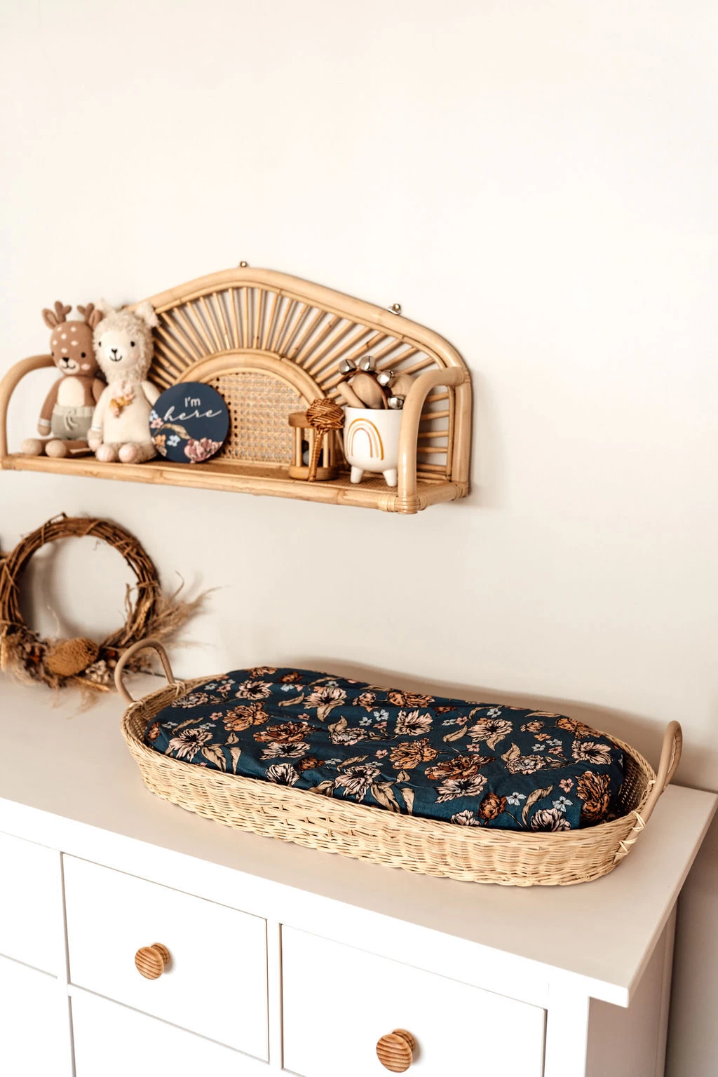 Snuggle Hunny Kids Bassinet Sheet/Change Pad Cover Belle - Image 2