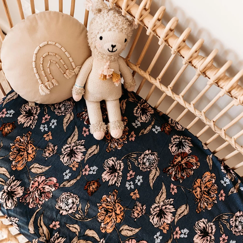 Snuggle Hunny Kids Bassinet Sheet/Change Pad Cover Belle