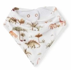 Snuggle Hunny Kids Dribble Bib Dino