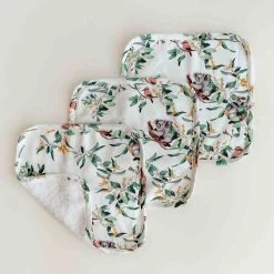 Snuggle Hunny Organic Wash Cloths 3 Pack Eucalypt